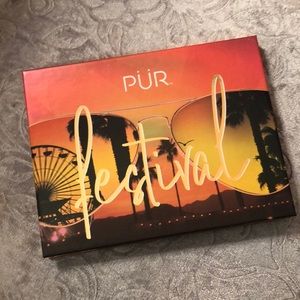 PUR festival 12 piece pressed pigment palette